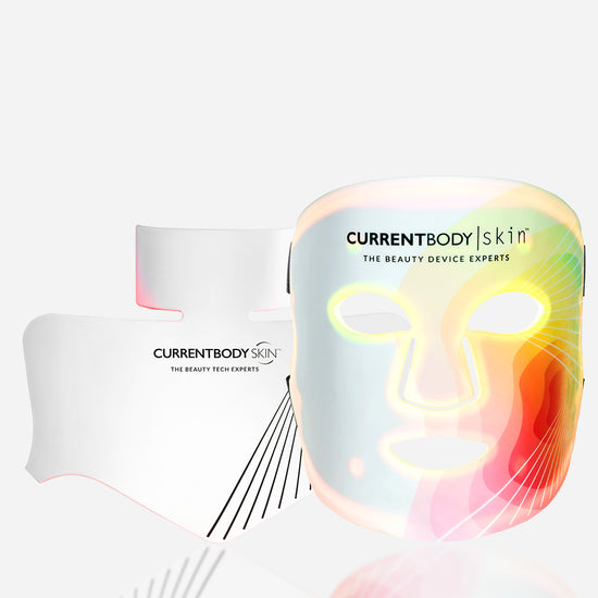 커런트바디 스킨 4-in-1 마스크 + 목 LED 디바이스 세트